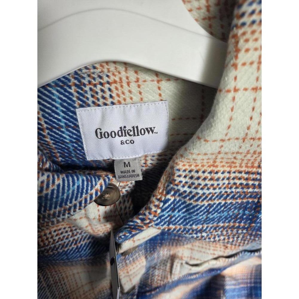 Goodfellow & Co Men's Heavyweight Standard Fit Flannel Shirt, Medium - Picture 3 of 5